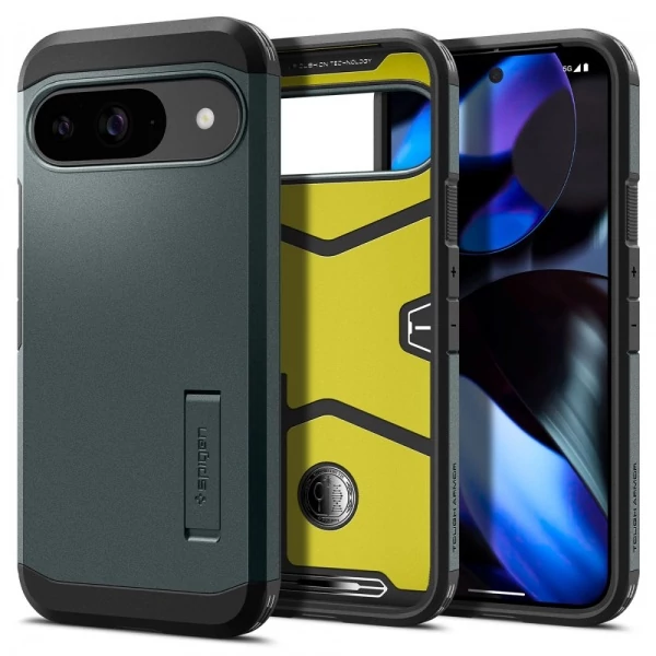 Чехол SPIGEN TOUGH ARMOR GOOGLE PIXEL 9 / 9 PRO ABYSS GREEN