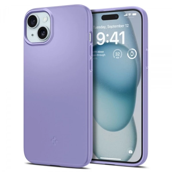 Чехол Spigen Thin Fit iPhone 15 Iris Purple