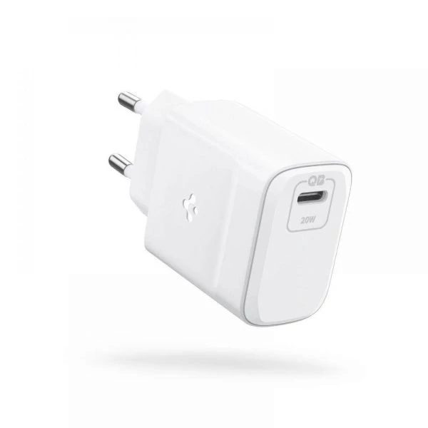 SPIGEN PE2011 POWERARC Зарядное устройство NETWORK CHARGER PD20W/QC3.0 WHITE