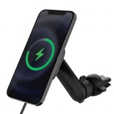 Spigen Its12 W Onetap Magnetic Magsafe Vent Car Charger 7.5 W Автомобильный держатель Black ACP02615