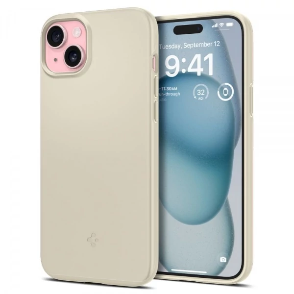 Чехол Spigen Thin Fit iPhone 15 Mute Beige