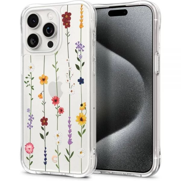 Чехол iPhone 15 Pro Max Spigen Cyrill Cecile Flower Garden Case