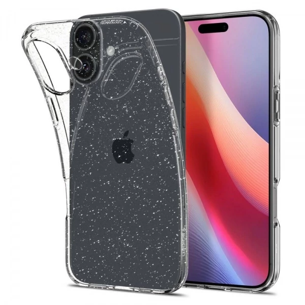 Чехол Spigen Liquid Crystal IPhone 16 Glitter Crystal ACS08192