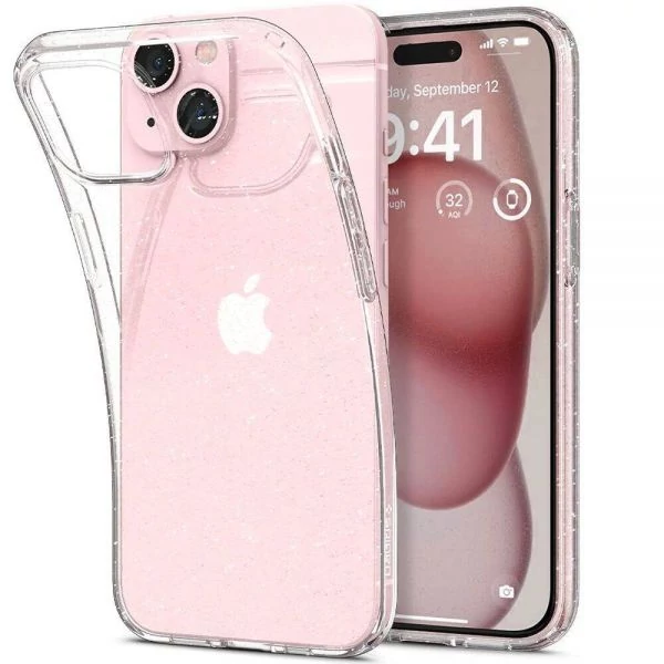 Чехол Spigen Liquid Crystal IPhone 15 Plus Glitter Crystal Case