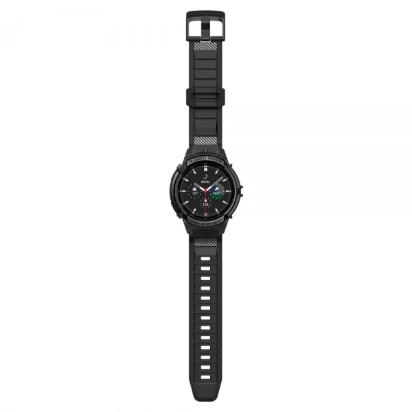 Браслет Spigen Rugged Armor Pro Galaxy Watch 6 Classic (47 мм) Matte Black Case