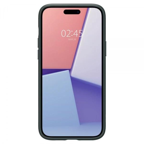 Чехол Spigen Liquid Air iPhone 15 Abyss Green Case