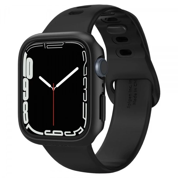 Чехол SPIGEN Thin Fit Apple Watch 6 7 8 9 45 мм Черный