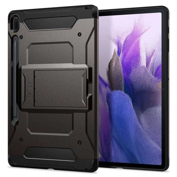 Spigen Tough Armor Pro Galaxy Tab S7 FE 5G 12.4 T730 / T736 B Чехол Gunmetal Case