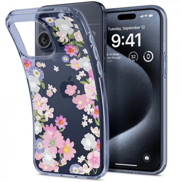 Чехол Spigen Liquid Crystal IPhone 15 Pro Blossom