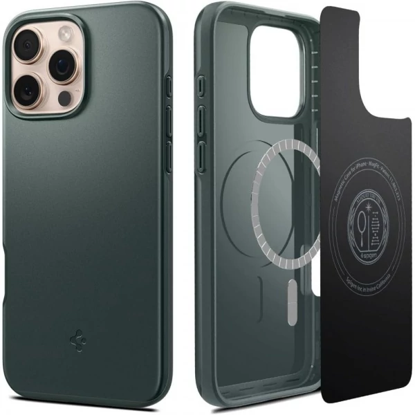 Чехол SPIGEN THIN FIT MAG MAGSAFE IPHONE 16 PRO ABYSS GREEN