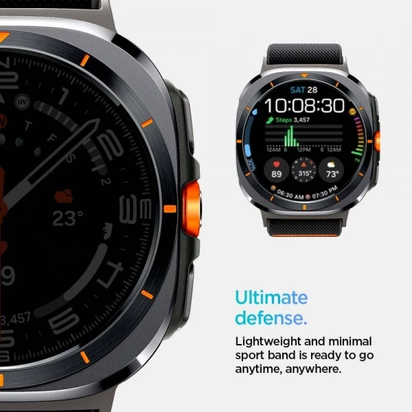 Браслет SPIGEN FIT LITE SAMSUNG GALAXY WATCH ULTRA (47 мм) BLACK