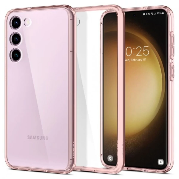 Чехол Spigen Ultra Hybrid Galaxy S23 Rose Crystal