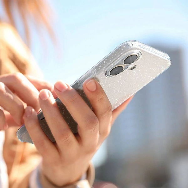 Чехол SPIGEN LIQUID CRYSTAL IPHONE 16 PLUS GLITTER CRYSTAL