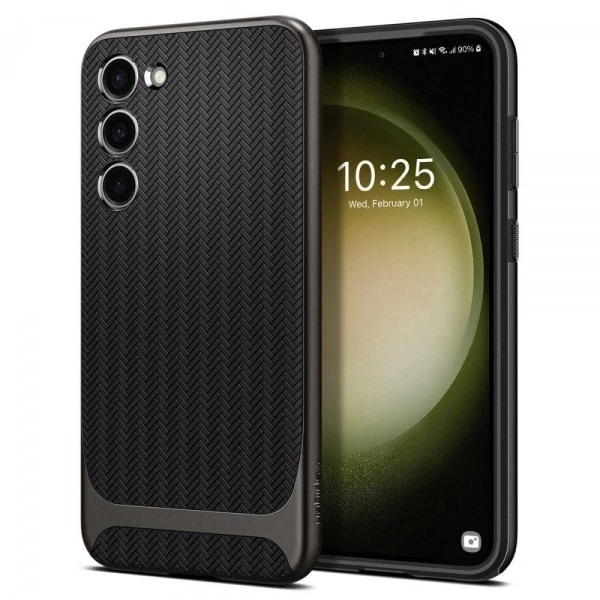 Чехол Spigen Neo Hybrid Galaxy S23 Gunmetal Case