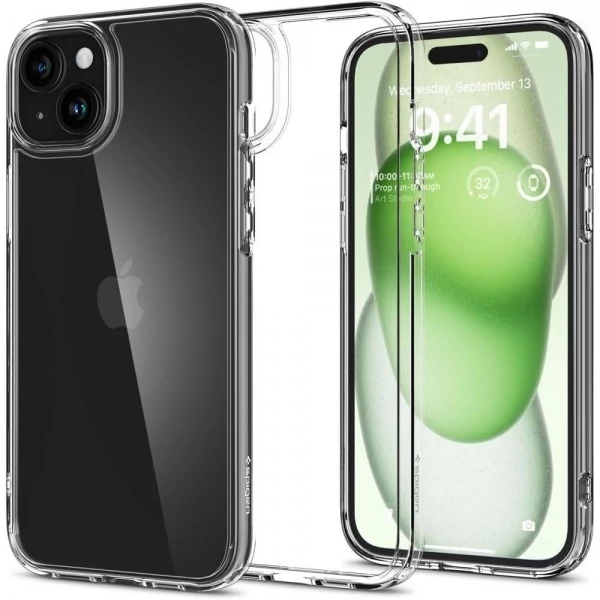 Чехол Spigen Ultra Hybrid iPhone 15 Plus Crystal Clear
