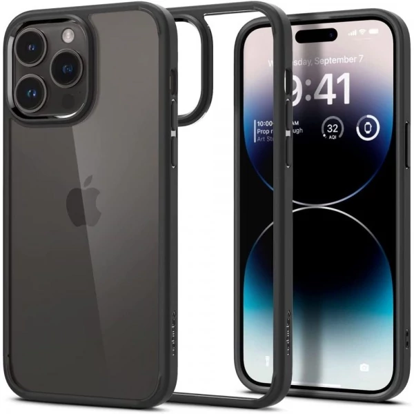 Чехол Spigen Ultra Hybrid iPhone 14 Pro Max Matte Black