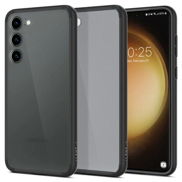 Чехол Spigen Ultra Hybrid Galaxy S23 Frost Black Case