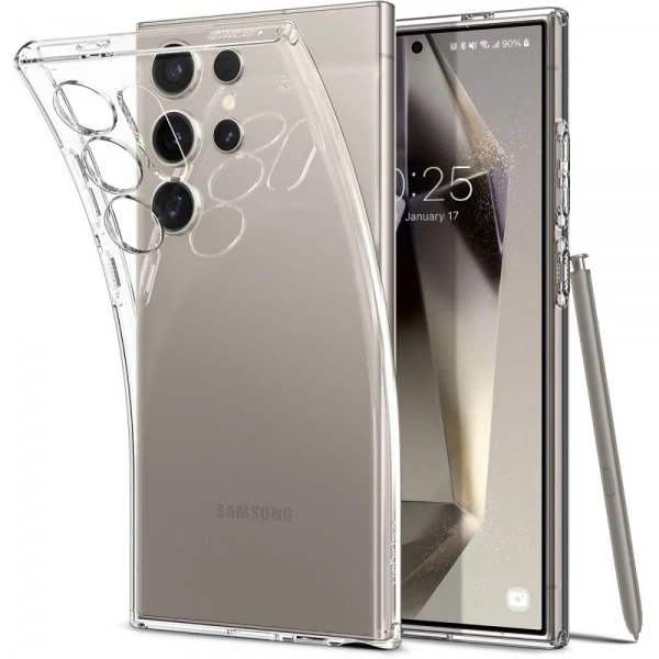 Чехол Spigen Liquid Crystal Samsung Galaxy S24 Ultra Crystal Clear Case