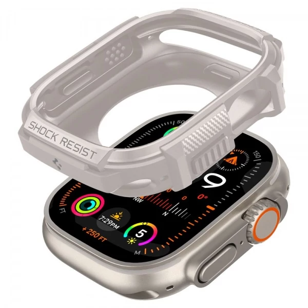 Чехол Spigen Rugged Armor Apple Watch Ultra 1 / 2 (49 мм) Dune Beige Case