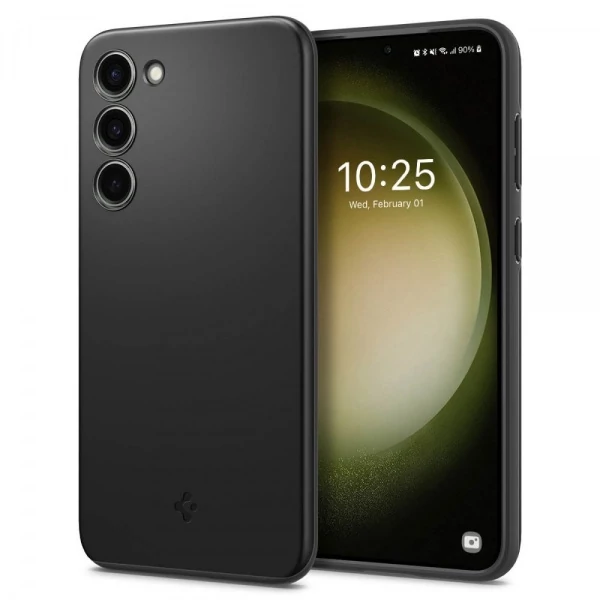 Чехол Spigen Thin Fit Galaxy S23 Black Case