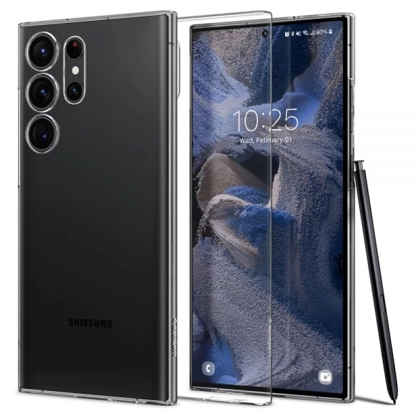 Чехол Spigen Airskin Galaxy S23 Ultra Crystal Clear Case