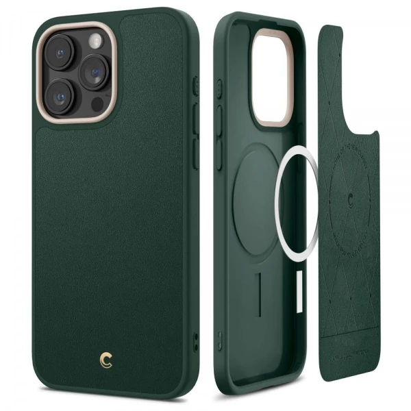 Чехол Spigen Cyrill Kajuk Mag Magsafe IPhone 15 Pro Max Forest Green Case