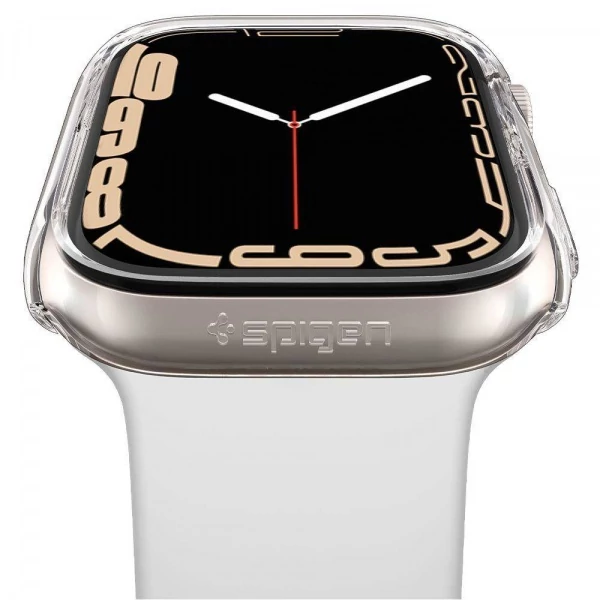 Чехол SPIGEN Thin Fit Apple Watch 7 8 9 41 мм Прозрачный