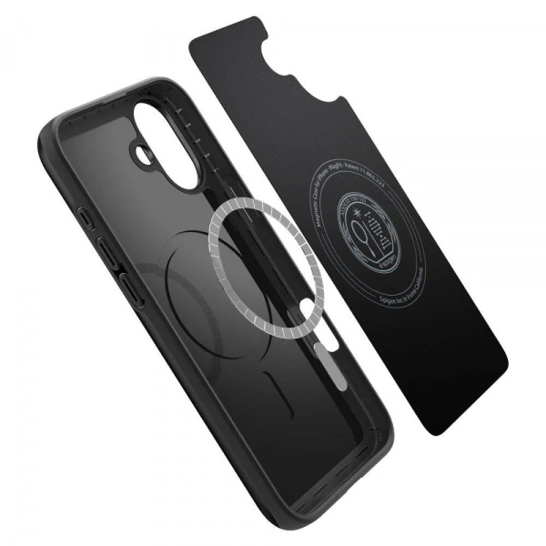 Чехол iPhone 16 Spigen Thin Fit Mag Magsafe Black