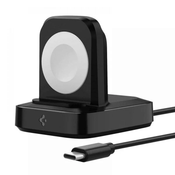 Spigen для Apple Watch Wireless Pf2002 Powerarc Зарядное устройство Charger Черный