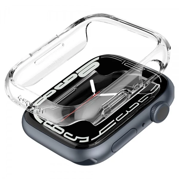 Чехол SPIGEN Thin Fit Apple Watch 6 7 8 9 45 мм Прозрачный