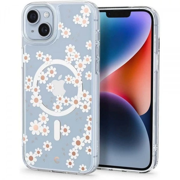 Чехол Spigen Cyrill Cecile Mag Magsafe iPhone 14 Plus White Daisy