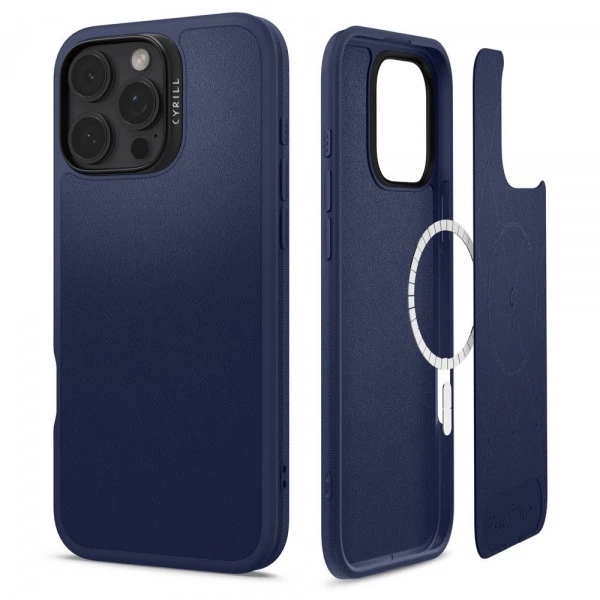 Чехол SPIGEN CYRILL KAJUK MAG MAGSAFE IPHONE 16 PRO MAX NAVY