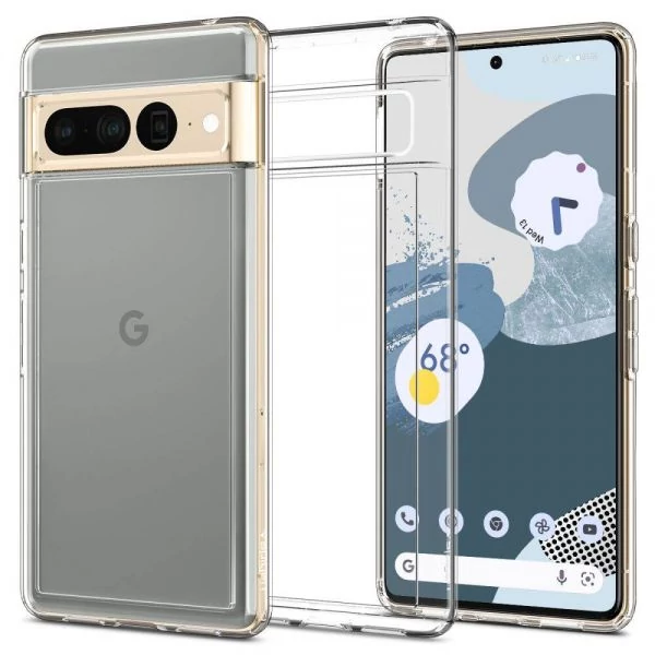 Чехол Spigen Ultra Hybrid Google Pixel 7 Pro Чехол Crystal Clear ACS04726