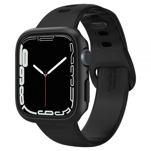 Чехол SPIGEN Thin Fit Apple Watch 7 8 9 41 мм Черный