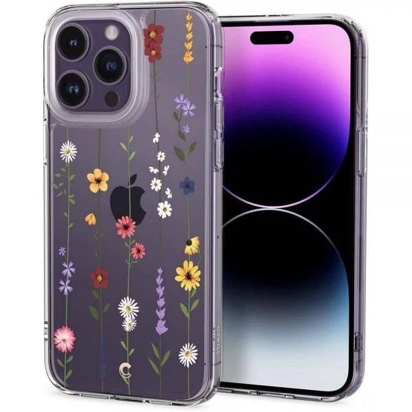 Чехол Spigen iPhone 14 Pro Cyrill Cecile Flower Garden