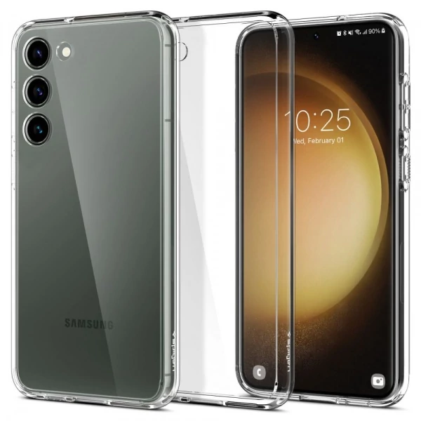 Чехол Spigen Ultra Hybrid Galaxy S23 Crystal Clear Case