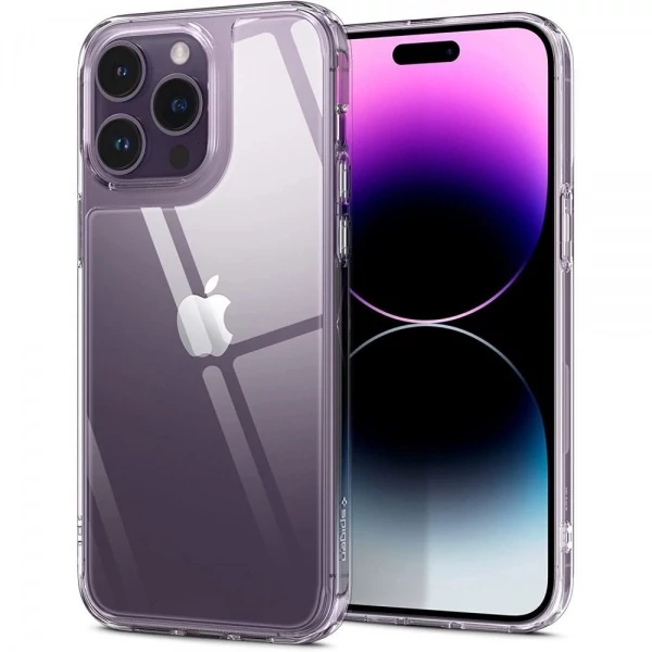 Чехол Spigen Quartz Hybrid iPhone 14 Pro Max Crystal Clear