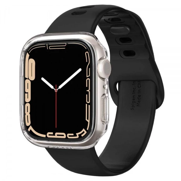 Чехол SPIGEN Thin Fit Apple Watch 7 8 9 41 мм Прозрачный