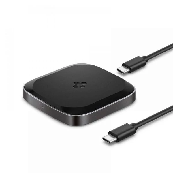 Spigen Pf2004 Powerarc Wireless Charger Индуктивное зарядное устройство 15 W Black