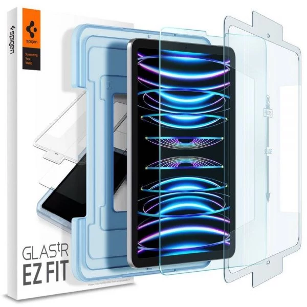 Закаленное стекло SPIGEN iPad Air 4 2020 Glas.Tr EZ FIT