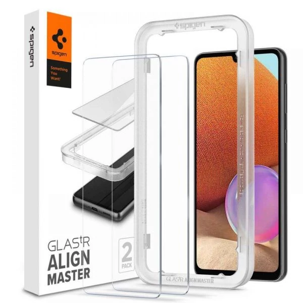 SPIGEN ALM GLAS.TR 2-PACK GALAXY A33 5G Закаленное стекло CLEAR