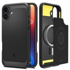 Чехол SPIGEN RUGGED ARMOR MAG MAGSAFE IPHONE 16 PLUS MATTE BLACK