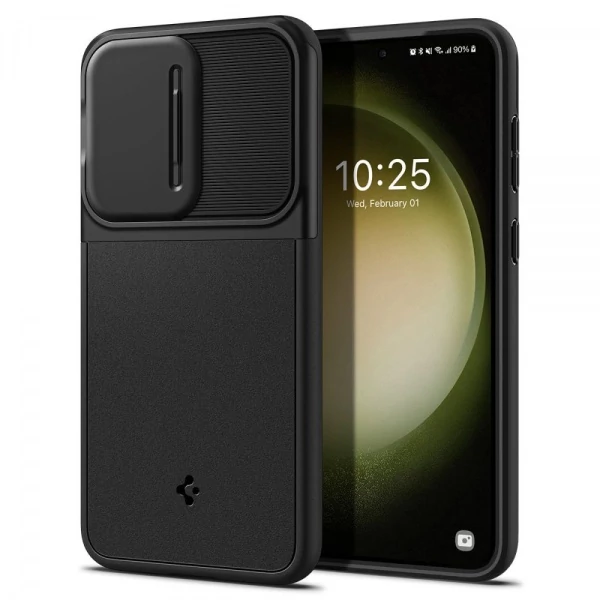 Чехол Spigen Optik Armor Galaxy S23 Black Case