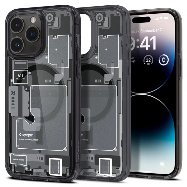 Чехол Spigen Ultra Hybrid Mag Magsafe iPhone 14 Pro Max Zero One Case