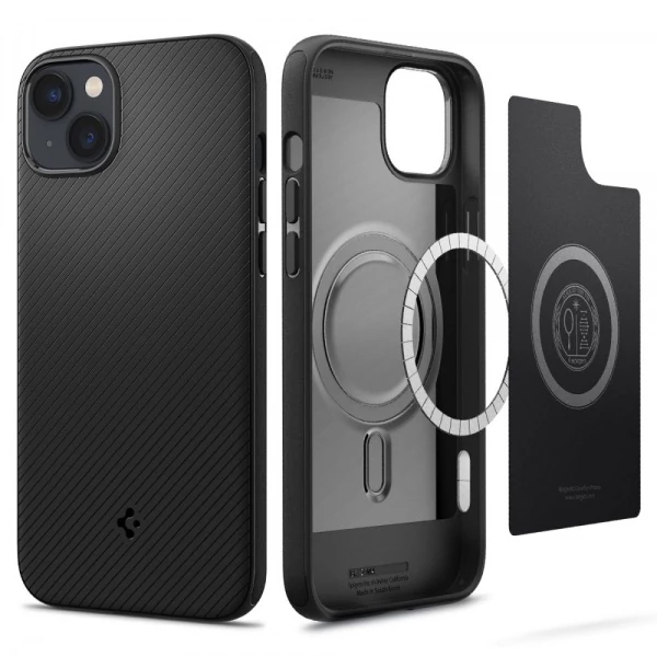 Чехол Spigen Mag Armor iPhone 14 Plus Matte Black