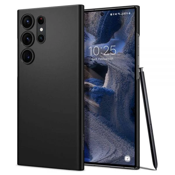 Чехол Spigen Airskin Galaxy S23 Ultra Black Case