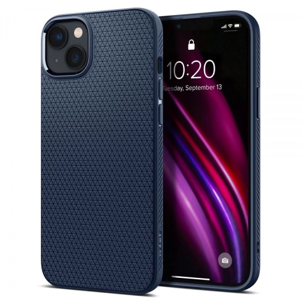 Чехол Spigen Liquid Air iPhone 14 Plus Navy Blue