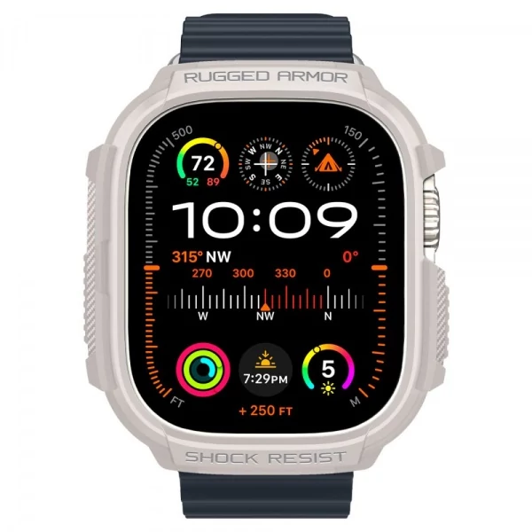 Чехол Spigen Rugged Armor Apple Watch Ultra 1 / 2 (49 мм) Dune Beige Case