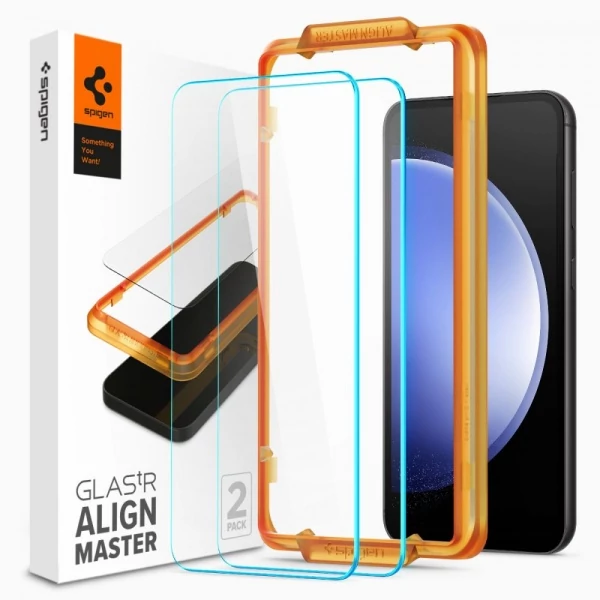 Закаленное стекло Spigen Alm Glas.tr 2-pack Galaxy S23 Fe Clear