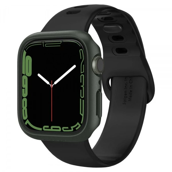 Чехол SPIGEN Thin Fit Apple Watch 6 7 8 9 45 мм Зеленый